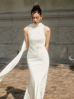 Thumbnail Đầm lụa Venus Silk Dress HUONG BOUTIQUE HBV1284 4