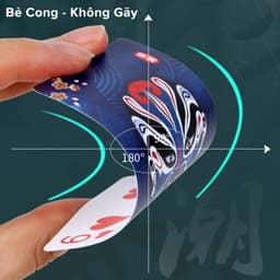 Thumbnail Bài Tây Mặt Nạ Siêu Đẹp Nhựa Dẻo – Nền Trắng, Đen Chống Thấm Nước, Chống Gấp Poker Sáng Tạo Độc Lạ Chính Hãng Amalife 4