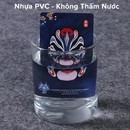 Thumbnail Bài Tây Mặt Nạ Siêu Đẹp Nhựa Dẻo – Nền Trắng, Đen Chống Thấm Nước, Chống Gấp Poker Sáng Tạo Độc Lạ Chính Hãng Amalife 2