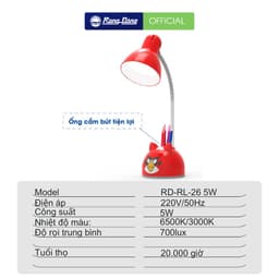 Thumbnail Đèn bàn Bảo vệ Thị lực Rạng Đông RD-RL-27.V2 5W 1