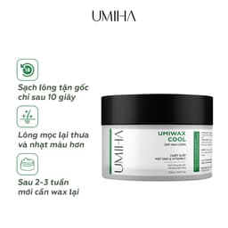 Thumbnail Sáp Wax Lông UMIWAX 95gr UMIHA dùng cho vùng lông nách, chân tay, body hiệu quả 2