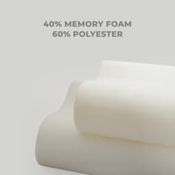 Thumbnail Gối Ngủ Foam Gòn Bedding Thiết Kế Công Thái Học Chống Đau Mỏi Vai Gáy 30x50, 38x60 cm 1