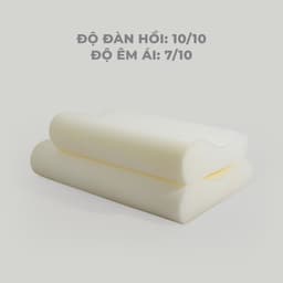 Thumbnail Gối Ngủ Foam Gòn Bedding Thiết Kế Công Thái Học Chống Đau Mỏi Vai Gáy 30x50, 38x60 cm 2