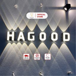 Thumbnail Đèn Tường, Đèn Ngoài Trời Energy Green Lighting Trang Trí Bảng Chữ Cái A - Z - Thân Nhôm Chống Nước - Chip LED Siêu Sáng 1