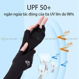 Thumbnail Găng Tay Chống Nắng Thể Thao Cao Cấp MixSport Giảm Nhiệt Nhanh Chống Tia Cực Tím Cực Tốt, Chống Trượt XG32 2