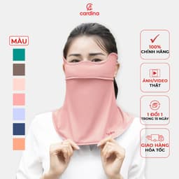 Thumbnail Khẩu Trang 𝐂𝐀𝐑𝐃𝐈𝐍𝐀 Chất Aircool mát lạnh chống tia UV bản vải quây bảo vệ vùng cổ triệt để 4KTL03 1