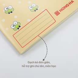 Thumbnail Vở 4 ô ly 48 trang Hồng Hà Ếch cốm định lượng 100gsm - 0599 4