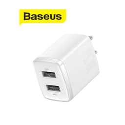 Thumbnail Củ sạc nhanh BASEUS Compact 2 cổng USB sạc nhanh 2.1A/10.5W, trang bị chip sạc thông minh, tiện lợi (ĐEN) 3