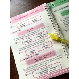 Thumbnail Sách -Sổ tay ngữ pháp đi kèm tự học tiếng trung từ con số 0 4 tập 3