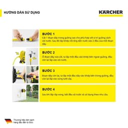 Thumbnail Guồng dây Karcher 15 mét hay còn gọi là dây cấp nước HR 25 2