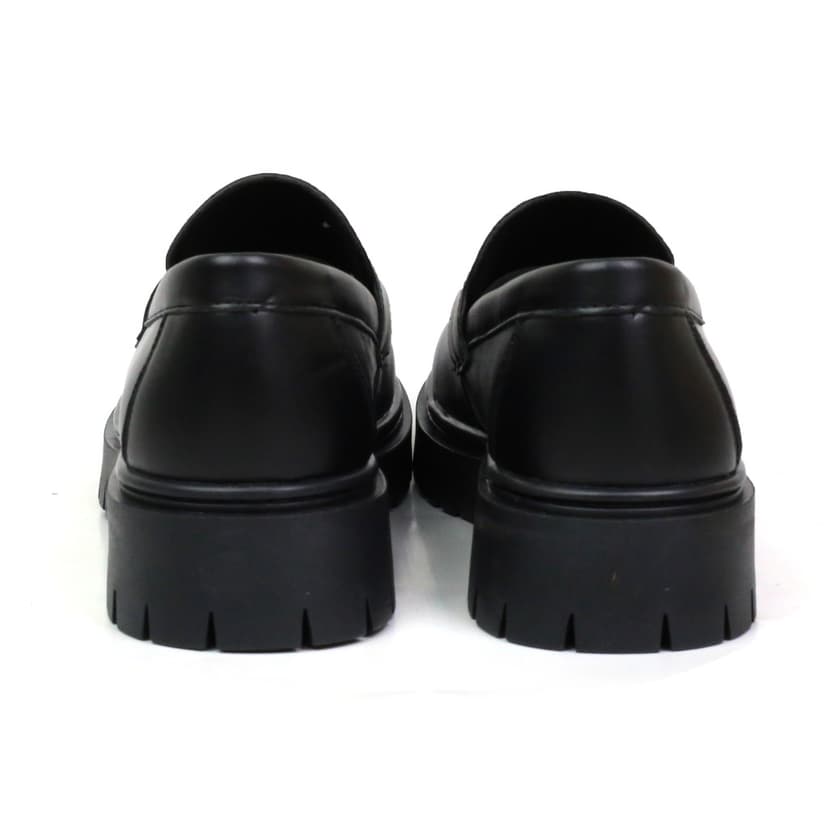 Ảnh Giày da chunky loafer công sở thời trang INICHI G1229 da lì đế chunky thời trang 2