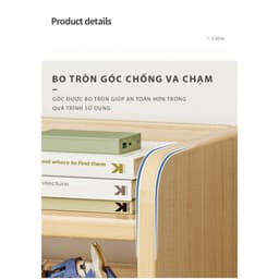Thumbnail Kệ sách để bàn gỗ mdf phủ melamin chống xước thương hiệu IGA - GA37 3