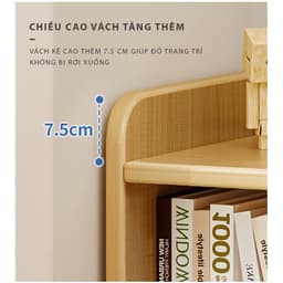 Thumbnail Kệ sách để bàn gỗ mdf phủ melamin chống xước thương hiệu IGA - GA37 1