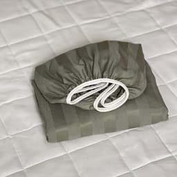 Thumbnail Ga giường cotton kẻ sọc 3f LIDACO không kèm vỏ gối chuyên dùng khách sạn, homestay 1