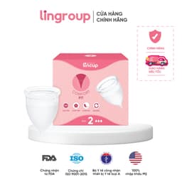 Thumbnail Cốc nguyệt san Lincup 2 chính hãng (40ml) Nhập Khẩu Mỹ 1