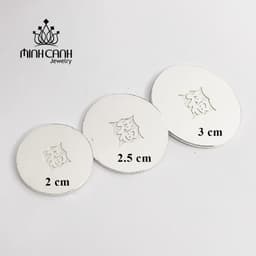 Thumbnail Đồng Xu Bạc Đánh Gió, Đánh Cảm, Cạo Gió Bằng Bạc Nguyên Chất Thương Hiệu Minh Canh Jewelry 2