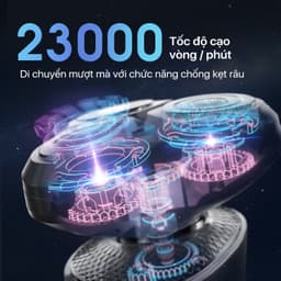 Thumbnail Máy cạo râu Enchen X2 chống nước IPX7, đầu dao 3D lưỡi dao tự mài, pin dùng đến 60 ngày - BH 6 tháng 2