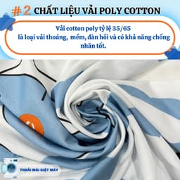Thumbnail Ga Cũi Cho Bé GOLDCAT Cắt Theo Kích Thước Yêu Cầu, Chất Liệu Cotton Mềm Mát, An Toàn Cho Bé 3