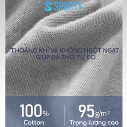 Thumbnail Quần lót giấy boxer nam SPORTY DP2 100% cotton 2 lớp đáy dùng khi đi công tác, du lịch, học quân sự 3