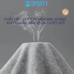 Thumbnail Quần lót giấy boxer nam SPORTY DP2 100% cotton 2 lớp đáy dùng khi đi công tác, du lịch, học quân sự 2