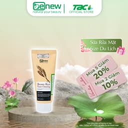 Thumbnail Sữa Rửa Mặt Cao Cấp  Gạo Benew Brown Rice Size Du Lịch TAC 100ml 1