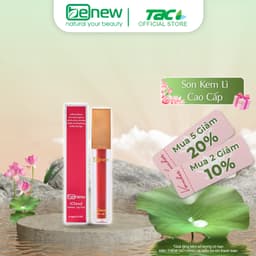 Thumbnail Son kem lì dưỡng ẩm lôi trôi 4 màu tự nhiên Benew iCloud Velvet Lip Tint TAC 1