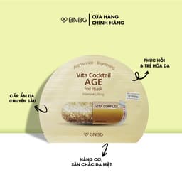 Thumbnail Combo 10 Mặt Nạ Dưỡng Trắng, Phục Hồi Da BNBG Mask 30ml x 10 1