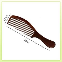 Thumbnail Lược gỗ chải tóc Vườn Thảo Mộc chống tĩnh điện gỡ rối tóc chất liệu gỗ cao cấp 2