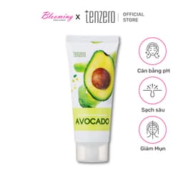 Thumbnail Sữa Rửa Mặt Chiết Xuất Trái Bơ Tạo Bọt Mềm Mịn Làm Sạch Sâu, Dưỡng ẩm, Ngừa Mụn Tenzero Balancing Foam Cleanse 100g 1