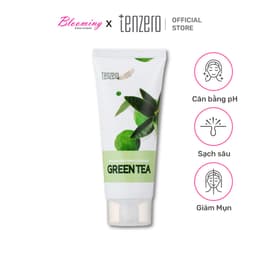 Thumbnail Sữa Rửa Mặt Trà Xanh Tạo Bọt Mềm Mịn Làm Sạch Sâu, Dưỡng ẩm, Ngừa Mụn Tenzero Balancing Foam Cleanser Green Tea 100g 2
