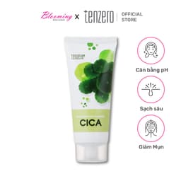 Thumbnail Sữa rửa mặt Rau Má Tạo Bọt Mềm Mịn Làm Sạch Sâu, Dưỡng ẩm, Ngừa Mụn Tenzero Balancing Foam Cleanser Cica 100ml 2