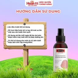 Thumbnail Toner Xịt Khoáng Dưỡng Ẩm Da Swisse SC Rosewater Hydrating Mist Tone- Nước Hoa Hồng Dưỡng Da Chăm Sóc Và Giúp Tái Tạo Da 4
