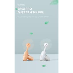 Thumbnail Quạt Mini Cầm Tay BUMAS BF03 Pro - Nhỏ Gọn Tiện Lợi - Sử Dụng Đến 24H 1