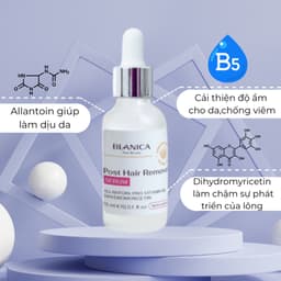Thumbnail Serum sau tẩy lông, triệt lông, wax lông làm giảm kích ứng và ức chế mọc lông BLANICA  15ml 4