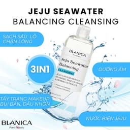 Thumbnail Dầu tẩy trang 2 lớp làm sạch sâu lớp trang điểm BLANICA, chiết xuất từ tinh chất biển Jeju 480ml 2