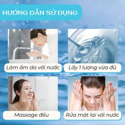 Thumbnail Sữa rửa mặt chứa nước biển sâu Jeju BLANICA Jeju Sea Water Facial Cleanser giúp làm sạch sâu dịu nhẹ dạng gel 120g 4