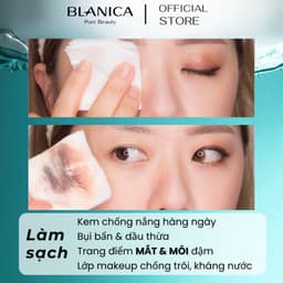 Thumbnail Dầu tẩy trang 2 lớp làm sạch sâu lớp trang điểm BLANICA, chiết xuất từ tinh chất biển Jeju 480ml 4