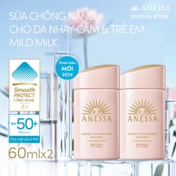Thumbnail Bộ 2 Sữa chống nắng dịu nhẹ cho da nhạy cảm và trẻ em SPF 50+ PA++++ 60mlx2 2