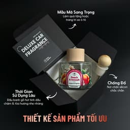 Thumbnail Nước Hoa Ô Tô HENY GARDEN Cao Cấp - Nước Hoa Xe Hơi, Tinh Dầu Thơm Xe Ô Tô Khử Mùi, Chống Say Xe, Mùi Hương Thư Giãn 4
