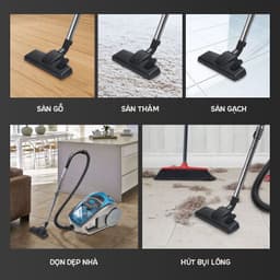 Thumbnail Máy hút bụi gia đình công suất lớn 2500W SOKANY SK-3372, lực hút mạnh giảm tiếng ồn 4