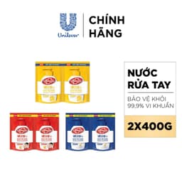 Thumbnail Combo 2 túi Nước Rửa Tay Lifebuoy Vitamin+ 400g 1