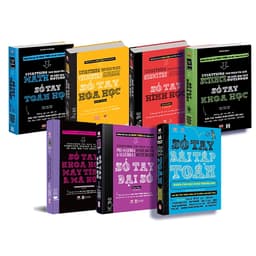 Thumbnail Combo sách sổ tay học tập ( 10 cuốn ), sách tổng hợp kiến thức tham khảo bìa cứng - Á Châu Books 1