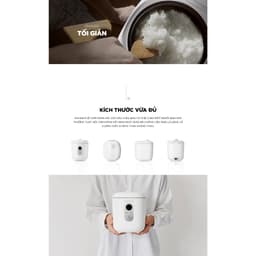 Thumbnail Nồi cơm điện Mini Cuckoo 0.36L CR-0255MW - Lòng nồi chống dính - Hàng chính hãng 2