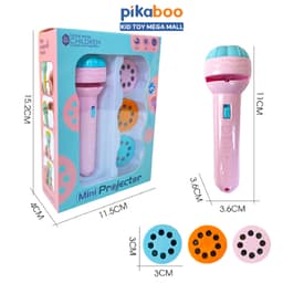 Thumbnail Đèn pin chiếu hình Pikaboo 24 hình ngộ nghĩnh đáng yêu gồm hình động vật siêu nhân hoa quả gần gũi 3
