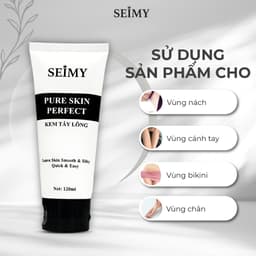 Thumbnail Combo Kem Tẩy Lông Seimy - Pure Skin Perfect 100ml 1