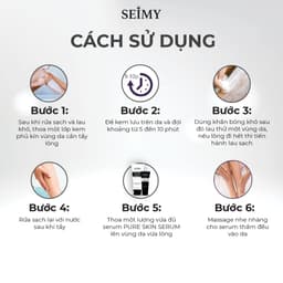 Thumbnail Combo Kem Tẩy Lông Seimy - Pure Skin Perfect 100ml 2