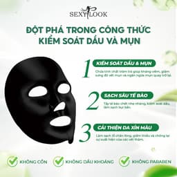 Thumbnail Combo 15 Mặt Nạ Đen Tràm Trà Hỗ Trợ Giảm Dầu Mụn (15 miếng x 28ml) 4