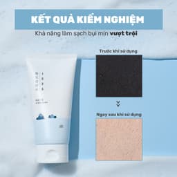 Thumbnail Sữa Rửa Mặt Round Lab 1025 Dokdo Cleanser 150ml loại bỏ bụi bẩn dầu thừa 2