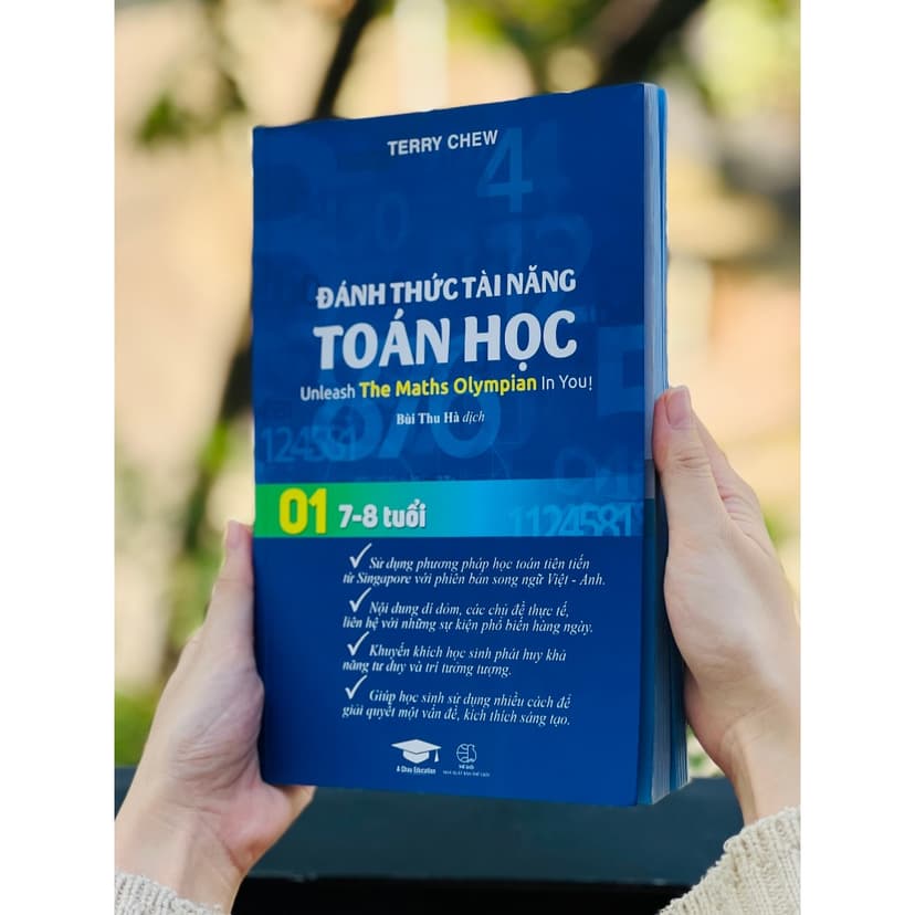 Ảnh Combo sách đánh thức tài năng toán học ( 7 cuốn ), sách toán singapore từ lớp 1 đến 9 - Á Châu Books 2
