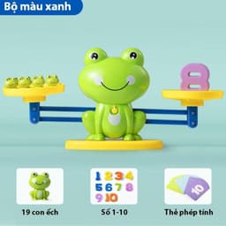 Thumbnail Đồ Chơi Cân Bằng Ếch Con Giúp Bé Rèn Luyện Tư Duy, Làm Quen Với Tóan 2